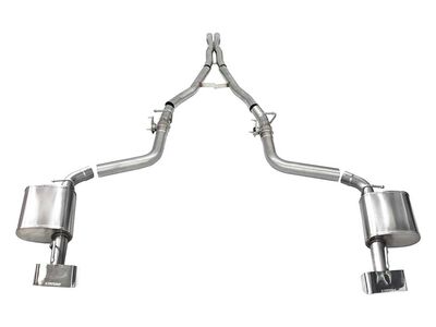 Corsa 21068 Xtreme Valved 2.75" Cat-Back Exhaust GTX2 Tip for 2015-2023 Challenger 6.2/6.4 / Corsa 21068 Xtreme Cat-Back