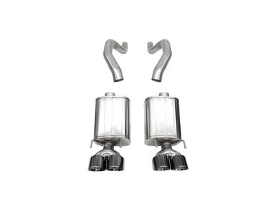 Corsa 21077BLK Xtreme Axle-Back Exhaust with Black Tip for 2006-2013 Corvette C6 Z06 & 2009-2013 ZR1 / Corsa 21077BLK Xtreme Axle-Back