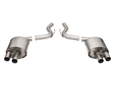 Corsa 21098 Variable Sound Dual Rear Axle-Back Stainless for 2015-2020 Mustang GT350/R 5.2 / Corsa 21098 Variable Sound Axle-Back