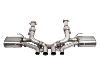 Corsa 21111 Sport 3" Valved Cat-Back Exhaust Muffler System (Use OE Tips) for 2023+ Corvette C8 Z06 / Corsa 21111 Sport Cat-Back