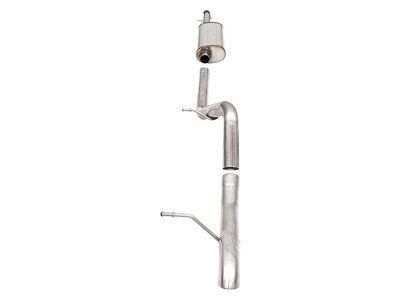Corsa 21121 Sport 2.75-Inch Cat-Back Exhaust with Turn Down Tip for 2007-2018 Jeep Wrangler JKU 3.6 / Corsa 21121 Sport Cat-Back
