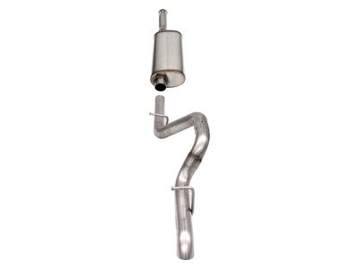 Corsa 21123 Sport 2.75-Inch Cat-Back Exhaust with Turn Down Tip for 2018-2025 Jeep Wrangler JLU 3.6 / Corsa 21123 Sport Cat-Back