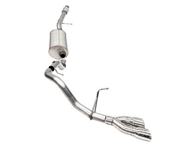 Corsa 21126 Sport 3" Cat-Back Exhaust with 4" Polished Round Tip for 2021-2025 Suburban 5.3 4WD / Corsa 21126 Sport Cat-Back