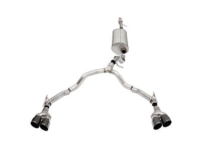 Corsa 21127BLK Dual Rear 3" to 2.75" Sport Cat-Back Exhaust for 2021-2025 Tahoe/Yukon 4DR 5.3 4WD / Corsa 21127BLK Sport Cat-Back
