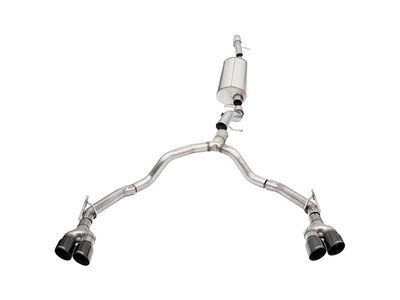 Corsa 21129BLK Dual Rear 3" to 2.75" Sport Cat-Back Exhaust for 2021-2025 Tahoe/Yukon 6.2 4WD / Corsa 21129BLK Sport Cat-Back