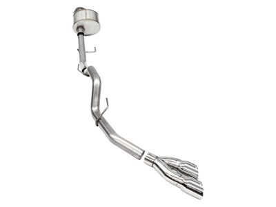Corsa 21142 Xtreme Cat-Back Exhaust Single Side Exit-Polished for 2021-2025 F150 5.0 RegCab/6.5' Bed / Corsa 21142 Xtreme Cat-Back