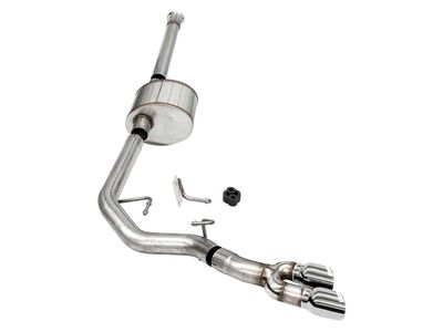Corsa 21150 Xtreme Cat-Back Exhaust Front of Tire Exit-Polished for 2021-25 F150 SCab/6.5in Bed 5.0 / Corsa 21150 Xtreme Cat-Back