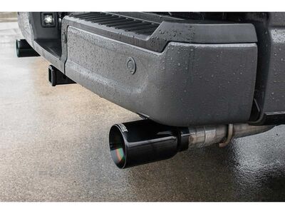 Corsa 21155BLK Sport Cat-Back Exhaust Dual Rear Exit-Black for 2021-25 F150 Regular Cab/ 8in Bed 5.0 / Corsa 21155BLK Sport Cat-Back