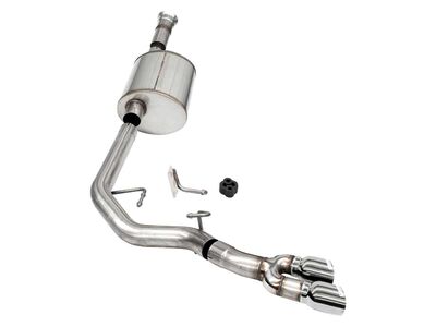 Corsa 21156 Sport Cat-Back Exhaust Front of Tire Exit-Polished for 2021-2025 F150 SCab/6.5in Bed 5.0 / Corsa 21156 Sport Cat-Back