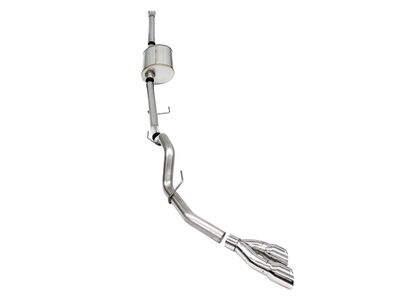 Corsa 21160 Sport Cat-Back Exhaust Single Side Exit-Polished for 2021-25 F150 SuperCrew/6.5 Bed 5.0 / Corsa 21160 Sport Cat-Back