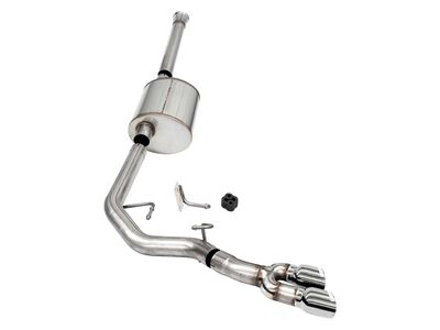 Corsa 21168 Sport Cat-Back Exhaust Front of Tire Exit for 2021-2025 F150 SuperCrew/6.5in Bed 3.5 / Corsa 21168 Sport Cat-Back