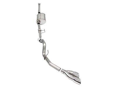 Corsa 21169 Sport Cat-Back Exhaust Single Side Exit-Polished for 2021-25 F150 SuperCrew/6.5 Bed 3.5 / Corsa 21169 Sport Cat-Back