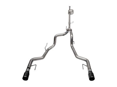 Corsa 21183BLK Xtreme Cat-Back Exhaust Dual Rear Exit-Black 2022-25 F150 Tremor SuperCrew/5.5ft 5.0 / Corsa 21183BLK Xtreme Cat-Back