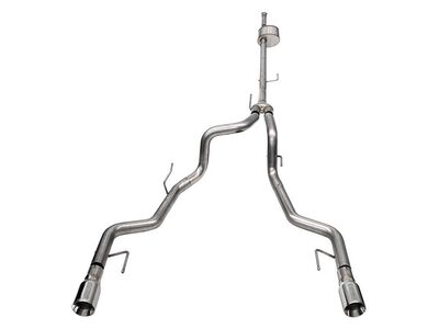 Corsa 21183 Xtreme Cat-Back Exhaust Dual Rear Exit-Polished 2022-25 F150 Tremor SuperCrew/5.5ft 5.0 / Corsa 21183 Xtreme Cat-Back