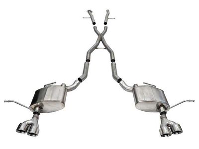 Corsa 21188 Xtreme 2.5" Cat-Back Exhaust with Twin 4" Polished Tips for 2014-2021 Grand Cherokee / Corsa 21188 Xtreme Cat-Back
