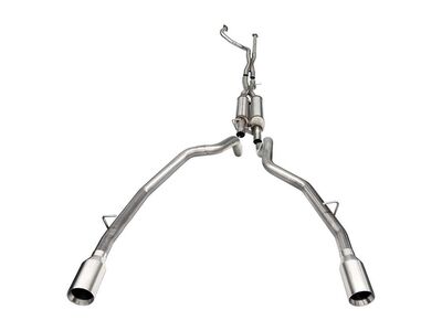 Corsa 21189 Xtreme Cat-Back Exhaust Dual Rear Satin Tip for 2021-2024 Dodge Ram TRX / Corsa 21189 Xtreme Cat-Back