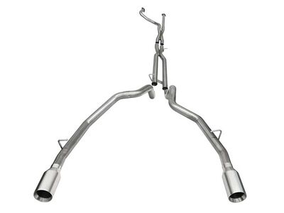 Corsa 21190 Baja Cat-Back Exhaust Dual Rear Satin Tip for 2021-2024 Dodge Ram TRX / Corsa 21190 Baja Exhaust