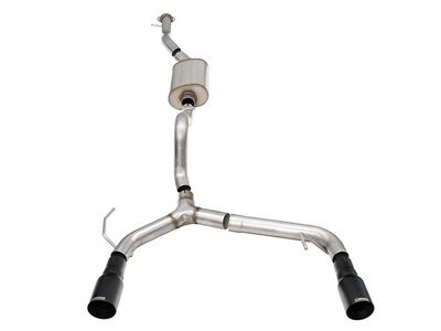 Corsa 21206BPC Sport 2.75" Cat-Back Exhaust Dual Rear Exhaust for 2021-2025 Bronco 2.3 4-Door / Corsa 21206BPC Sport Cat-Back