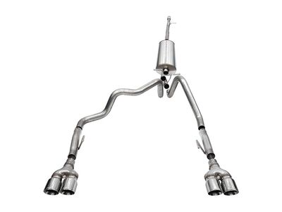 Corsa 21238 Sport Cat-Back Exhaust with Polished Tips 2022-2024 Silverado ZR2 Sierra AT4X 1500 6.2 / Corsa 21238 Sport Cat-Back