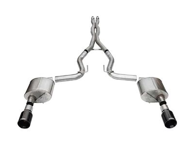 Corsa 21251BLK Xtreme Cat-Back Exhaust Ex.Sys3" Dual Rear Exit for 2024-Up Mustang GT 5.0 / Corsa 21251BLK Xtreme Cat-Back