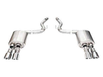 Corsa 21261 Sport 3" Axle-Back Exhaust System with Twin 4" Polished Tip for 2024-Up Mustang 5.0 / Corsa 21261 Sport Axle-Back