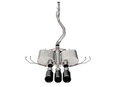 Corsa 21303BLK Xtreme Cat-Back Exhaust Rear Exit with 4.5" Black Tip for 2017-21 Honda Civic Type-R / Corsa 21303BLK Xtreme Cat-Back