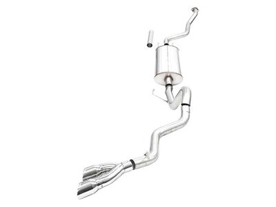 Corsa 21306 Sport Cat-Back Exhaust with 4-inch Polished Tip for 2024-2025 Toyota Tacoma 2.4T / Corsa 21306 Sport Cat-Back
