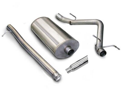 Corsa 24259 Sport Cat-Back Exhaust with Polished Tip for 2007-2008 Silverado CC/SB 1500 5.3 / Corsa 24259 Sport Cat-Back