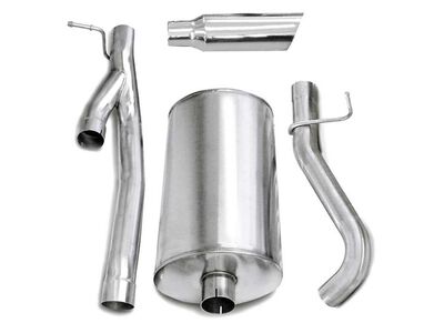 Corsa 24296 Sport Cat-Back Exhaust with Polished Tip for 2003-2006 Silverado/Sierra CC/SB 2500 6.0 / Corsa 24296 Sport Cat-Back