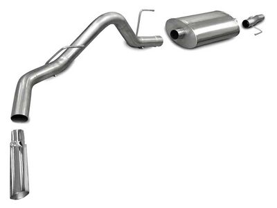 Corsa 24310 Sport Cat-Back Exhaust with Polished Tip for 2009-2010 Ford F-150 4.6 / Corsa 24310 Sport Cat-Back