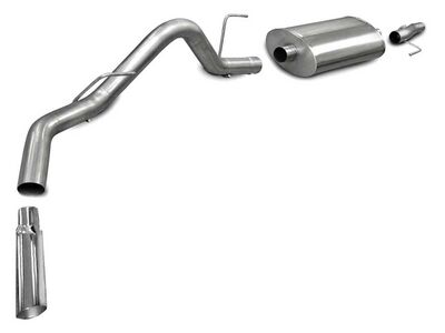 Corsa 24383 Sport Cat-Back Exhaust with Polished Tip for 2006-2008 -08 F-150 SuperCrew/6.5ft Bed 4.6 / Corsa 24383 Sport Cat-Back