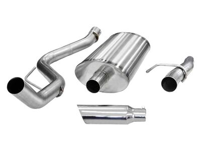 Corsa 24394 Sport Cat-Back Exhaust with Polished Tip for 2011-2014 Ford F-150 6.2 / Corsa 24394 Sport Cat-Back