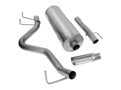 Corsa 24404 Sport Cat-Back Exhaust with Polished Tip for 2006-2007 Ram Quad Cab/Short Bed 1500 4.7 / Corsa 24404 Sport Cat-Back