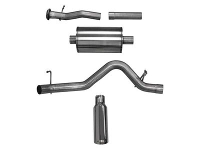 Corsa 24745 Sport Cat-Back Exhaust System Rear Exit Polished Tips for 2017-2022 Colorado 3.6 CrewCab / Corsa 24745 Sport Cat-Back