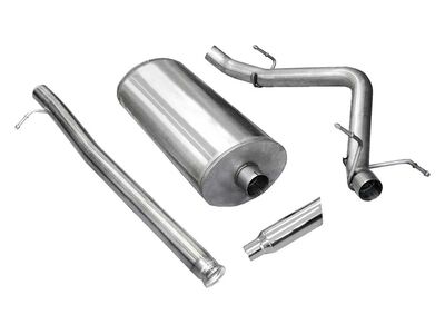 Corsa 24904 Sport Cat-Back Exhaust with Polished Tip for 2009-09 Silverado Ext Cab/Std. Bed 1500 4.8 / Corsa 24904 Sport Cat-Back