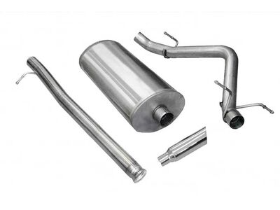 Corsa 24905 Sport Cat-Back Exhaust with Polished Tip for 2010-13 Silverado Ext Cab/Std. Bed 1500 4.8 / Corsa 24905 Sport Cat-Back