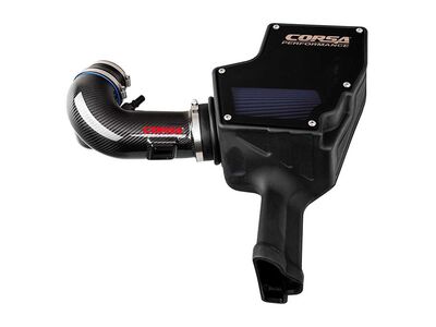 Corsa 44007 Carbon Fiber Closed Box Cold Air Intake without Air Filter for 2018-2023 Mustang GT 5.0 / Corsa 44007 Closed Box Cold Air Intake