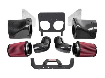 Corsa 44012D Carbon Fiber Closed Box Cold Air Intake with DryTech Filter for 2023-Up Corvette Z06 / Corsa 44012D Closed Box Cold Air Intake