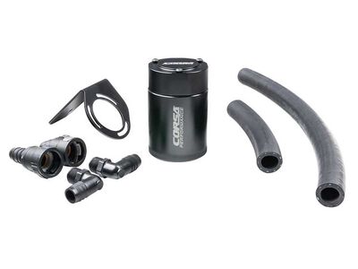 Corsa CC0003 Aluminum Oil Catch Can for 2018-2023 Ford Mustang GT 5.0 / Corsa CC0003 Oil Catch Can
