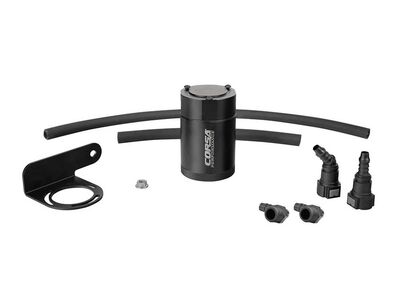 Corsa CC0021 Aluminum Oil Catch Can for 2024-Up Ford Mustang GT 5.0 / Corsa CC0021 Oil Catch Can