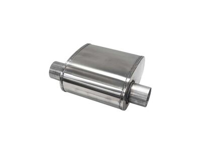Corsa CP300SS Pro Series Custom Sport Muffler 304SS 3" Offset In /3" Offset Same Side Out 10" OAL / Corsa CP300SS Sport Muffler