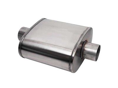 Corsa CP30CTR Pro Series Muffler 3-Inch Center In /3-Inch Center Out 10in Length / Corsa CP30CTR Muffler