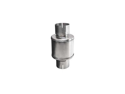 Corsa PKM2008 Stainless Steel 3-Inch Pro Series Packed Resonator (Slip Fit) (2-3DB) - Brushed / Corsa PKM2008 Packed Resonator