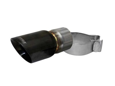 Corsa TK001BLK Single Universal 2.5-Inch Inlet /3-Inch Outlet Black PVD Pro-Series Tip Kit / Corsa TK001BLK Exhaust Tip Kit
