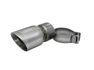 Corsa TK001 Single Universal 2.5-Inch Inlet /3-Inch Outlet Polished Pro-Series Tip Kit / Corsa TK001 Exhaust Tip Kit