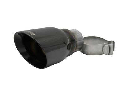 Corsa TK004BLK Single Universal 2.5-Inch Inlet / 4-inch Outlet Black PVD Pro-Series Tip Kit / Corsa TK004BLK Exhaust Tip Kit