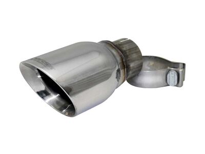 Corsa TK004 Single Universal 2.5-Inch Inlet / 4-inch Outlet Polished Pro-Series Tip Kit / Corsa TK004 Exhaust Tip Kit