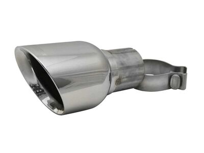 Corsa TK008 Single Universal 2.75-Inch Inlet / 4.5-inch Outlet Polished Pro-Series Tip Kit / Corsa TK008 Exhaust Tip Kit