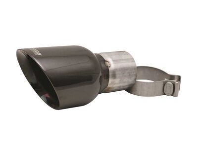 Corsa TK009BLK Single Universal 3-Inch Inlet / 4.5-inch Outlet Black PVD Pro-Series Tip Kit / Corsa TK009BLK Exhaust Tip Kit