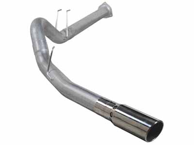 Diamond Eye Performance K4376A Filter Back Exhaust For 11-14 F250/F350 6.7 4" Single Pass Aluminized / Diamond Eye Performance K4376A Filter Back Exhaust